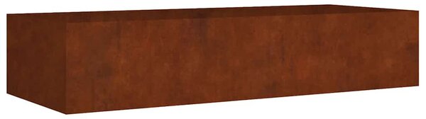 Corten acél kerti magaságyás 200x80x40 cm