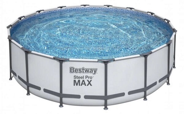 Bestway Steel PRO MAX fémvázas medence szett 488x122 cm tartozékokkal