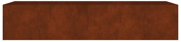 Corten acél kerti magaságyás 200x80x40 cm