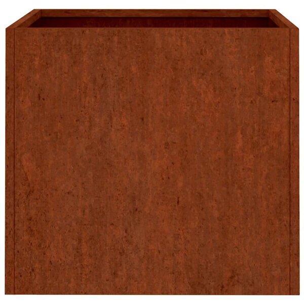 Corten acél növénytartó 42x40x39 cm