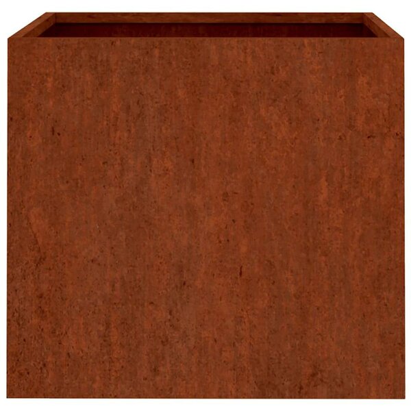 Corten acél növénytartó 42x40x39 cm