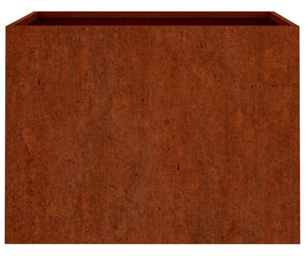 Corten acél növénytartó 62x47x46 cm