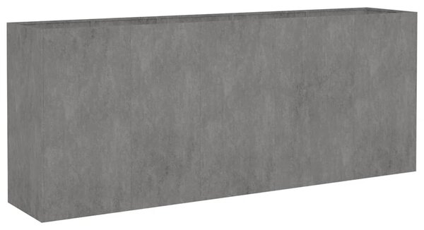 Corten acél kerti magaságyás 200x40x80 cm