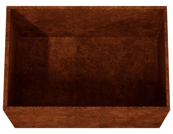 Corten acél növénytartó 62x47x46 cm