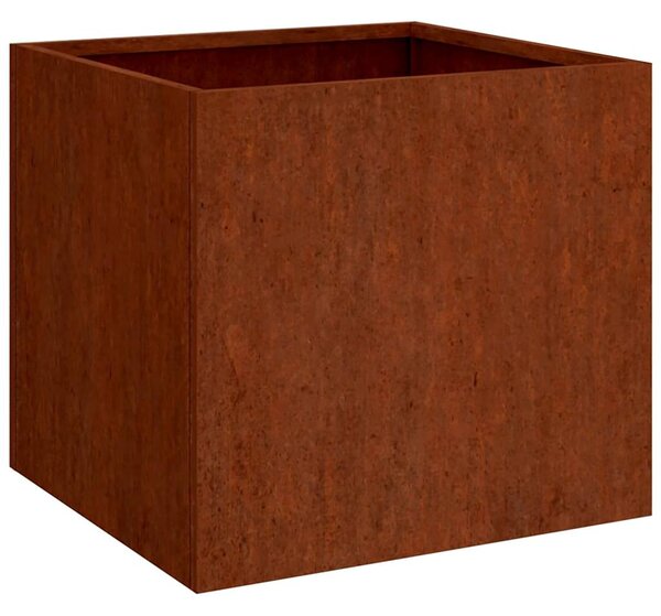 Corten acél növénytartó 42x40x39 cm
