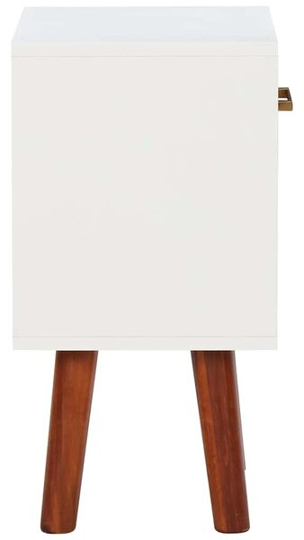 2 db tömör akácfa éjjeliszekrény 40 x 30 x 57 cm