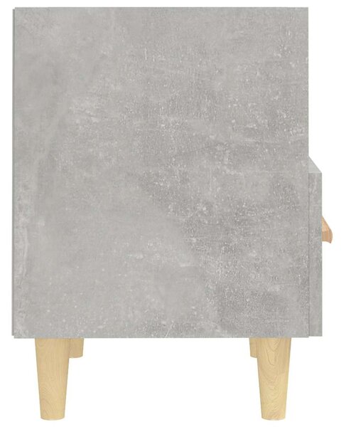 2 db betonszürke éjjeliszekrény 40x35x47 cm
