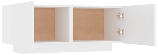 Fehér forgácslap éjjeliszekrény 100 x 35 x 40 cm