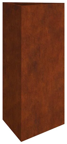 Corten acél kerti növénytartó 40x34,5x75 cm