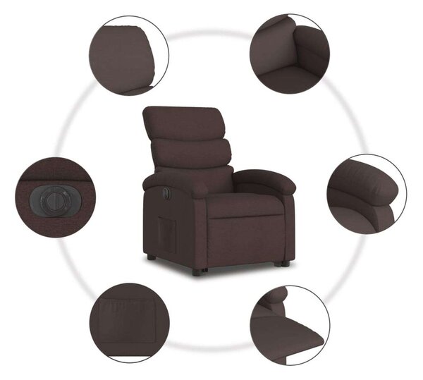 VidaXL Elektromos Fotel - Dönthető, Felállást Segítő