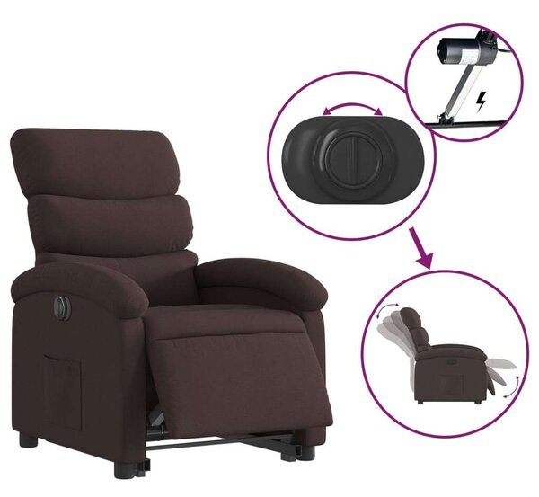VidaXL Elektromos Fotel - Dönthető, Felállást Segítő