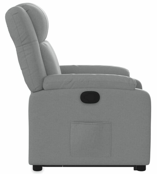 Relax Fotel - Elektromos Emelő - Világosszürke