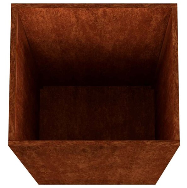 Corten acél növénytartó 32x29x75 cm