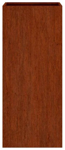 Corten acél növénytartó 32x29x75 cm