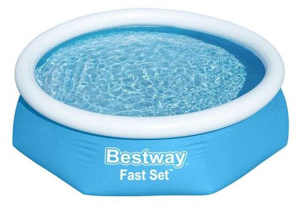 Bestway Kréta 244x66cm Puhafalú medence (8050263) - kék