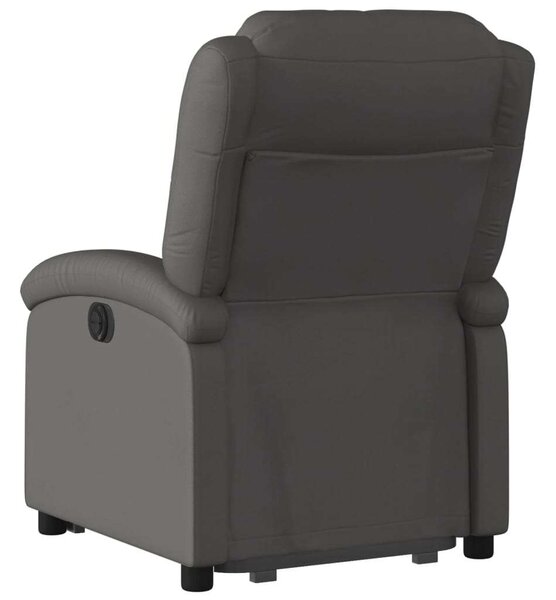 VidaXL Elektromos Felfelé Emelő Relax Fotel - Szürke