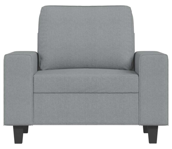 VidaXL világosszürke szövet kanapéfotel 60 cm