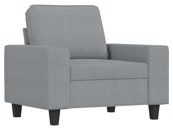 VidaXL világosszürke szövet kanapéfotel 60 cm