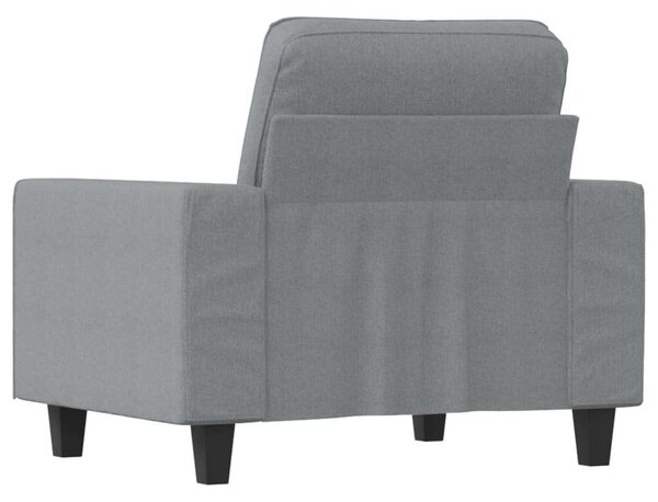 VidaXL világosszürke szövet kanapéfotel 60 cm