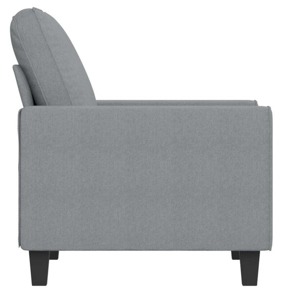 VidaXL világosszürke szövet kanapéfotel 60 cm