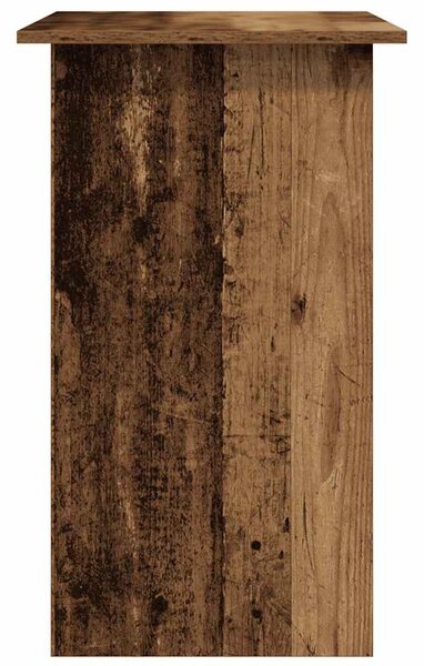Antik fa színű szerelt fa íróasztal 80 x 45 x 74 cm