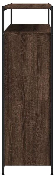 Cipőtároló Szekrény - Barna Tölgy - 100x34x112 cm