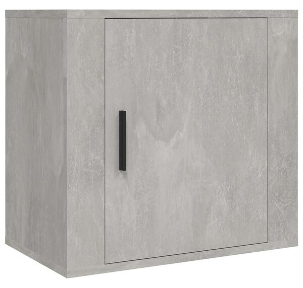 2 db betonszürke falra szerelhető éjjeliszekrény 50x30x47 cm