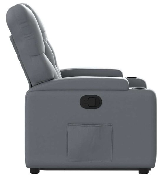 VidaXL Elektromos Felfelé Emelő Fotel - Szürke