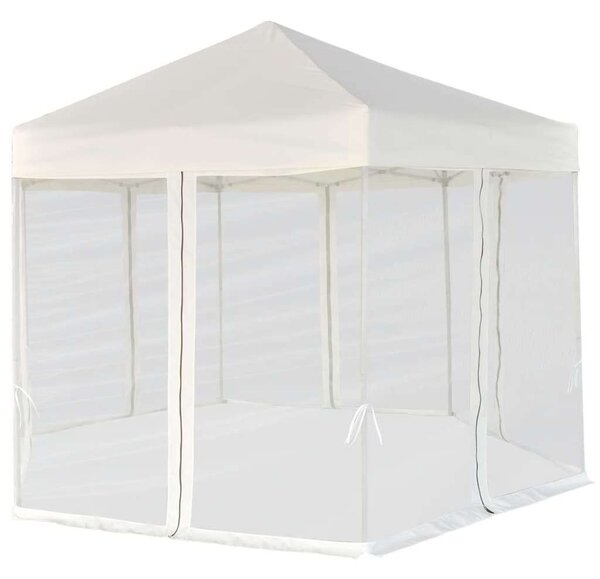 VidaXL Hatszögletű Pop Up Pavilon - 3,6x3,1m