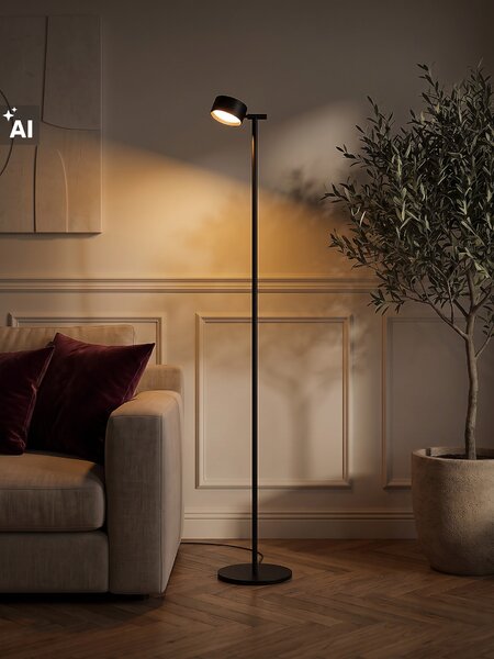 Sinsay - Minimalista LED állólámpa - fekete