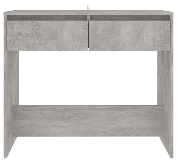 Betonszürke szerelt fa tálalóasztal 89x41x76,5 cm