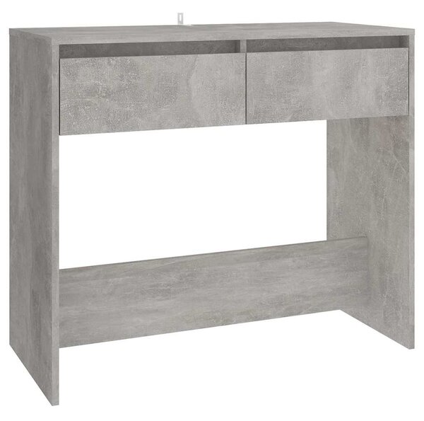 Betonszürke szerelt fa tálalóasztal 89x41x76,5 cm