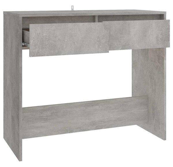 Betonszürke szerelt fa tálalóasztal 89x41x76,5 cm