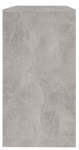 Betonszürke szerelt fa tálalóasztal 89x41x76,5 cm