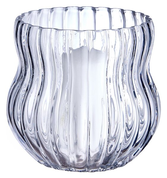 PEARL üveg váza ,Ø13 cm