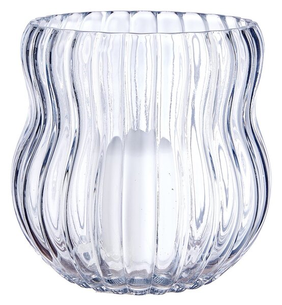 PEARL üveg váza ,Ø17 cm