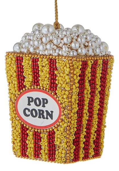 HANG ON gyöngyös karácsonyfadísz , popcorn