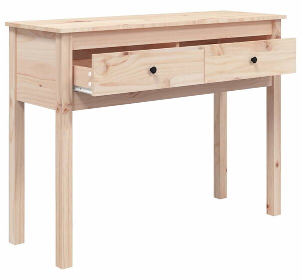 Tömör fenyőfa tálalóasztal 100 x 35 x 75 cm