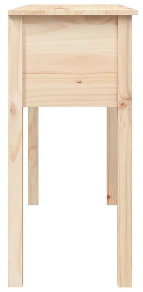 Tömör fenyőfa tálalóasztal 100 x 35 x 75 cm