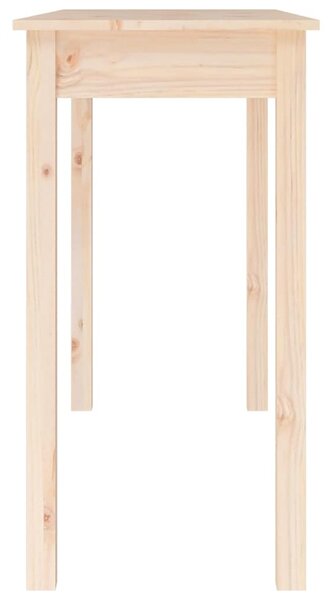 Tömör fenyőfa tálalóasztal 110 x 40 x 75 cm