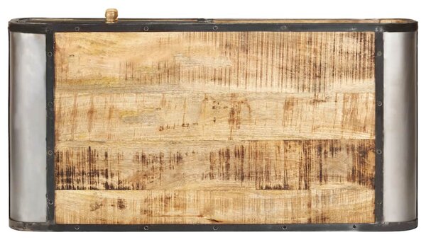 Tömör mangófa dohányzóasztal 100 x 50 x 35 cm