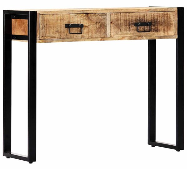 Tömör mangófa tálalóasztal 90 x 30 x 75 cm