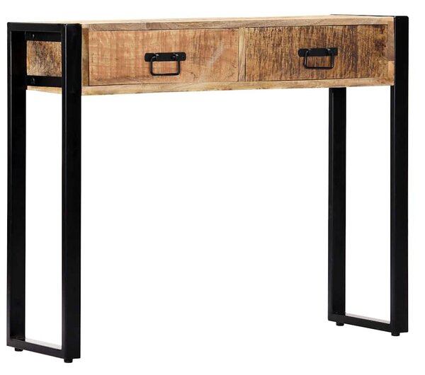 Tömör mangófa tálalóasztal 90 x 30 x 75 cm