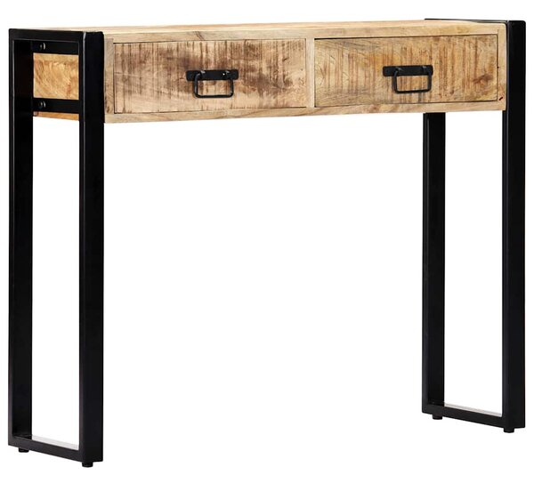 Tömör mangófa tálalóasztal 90 x 30 x 75 cm