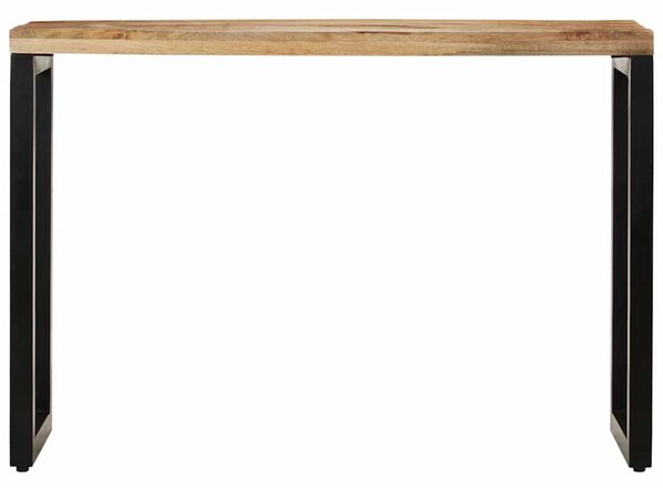 Tömör nyers mangófa tálalóasztal 110 x 35 x 76 cm