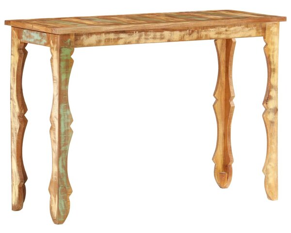 Tömör újrahasznosított fa tálalóasztal 110 x 40 x 76 cm