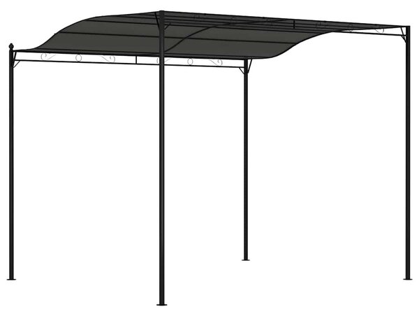 Antracitszürke napellenző 3 x 2,4 m