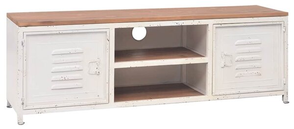 Fehér TV-szekrény 120 x 30 x 40 cm