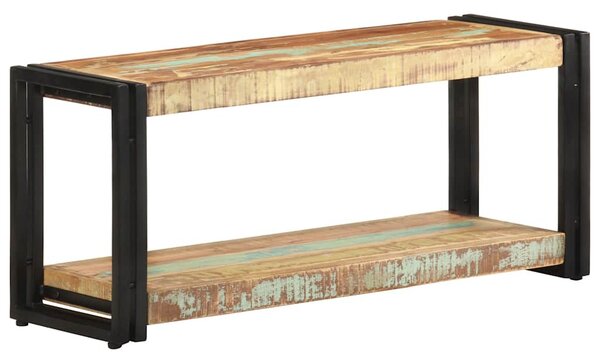 Tömör újrahasznosított fa TV-szekrény 90 x 30 x 40 cm