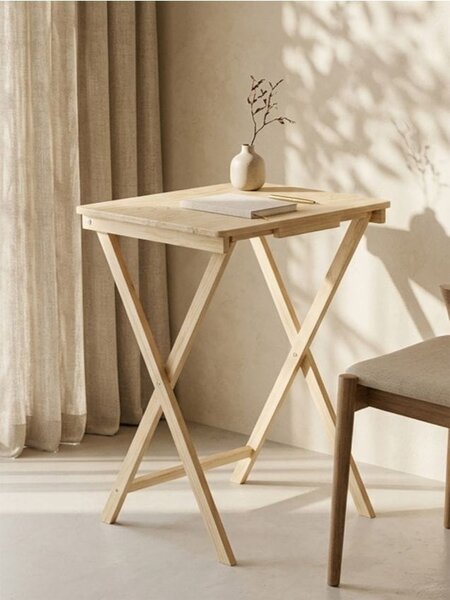 Sinsay - Fa összecsukható asztal - bézs
